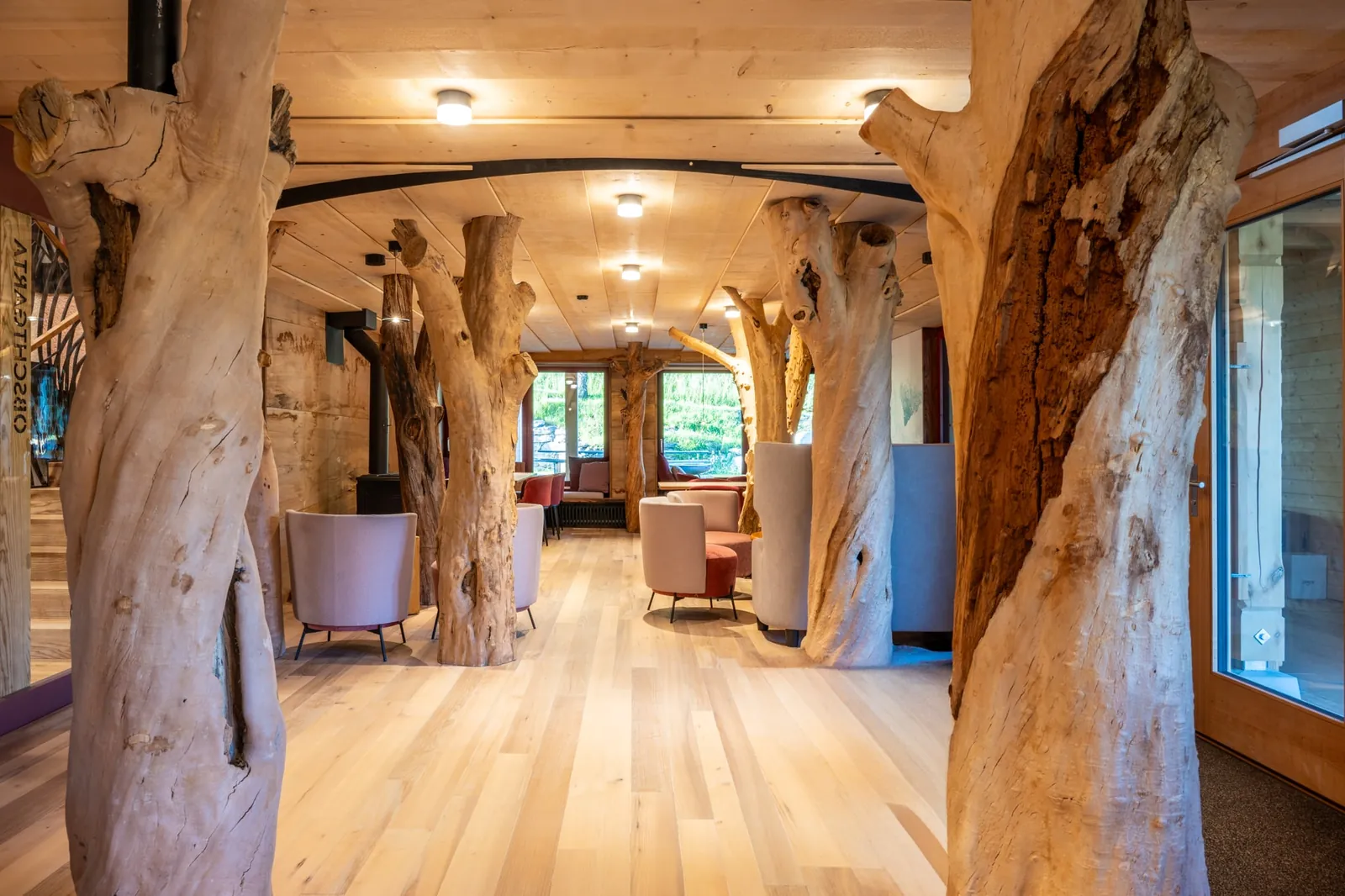 Baumstuba im Ferienhaus REGAN